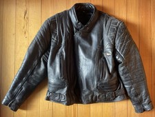 Men's used leather motorcycle