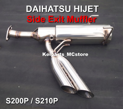 Side exit exhaust - side, for