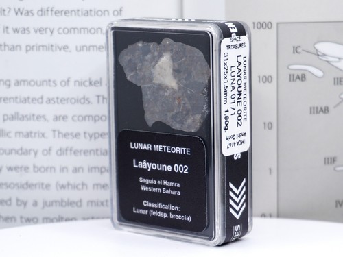 Laâyoune 002 lunar meteorite - laâyoune,