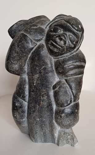 Large inuit soaptstone - large,