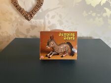 Vintage Toy Jumping Zebra wind up 