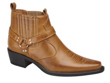 Tan Brown Cowboy Western Line