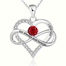 Rhinestone infinity heart - rhinestone, &