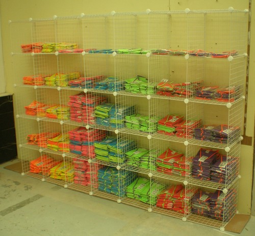 White shelf unit - white, retail