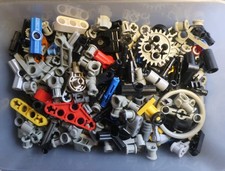 LEGO TECHNIC 200 MIXED PIECES PINS AXLES BUNDLE PARTS LOT (A)