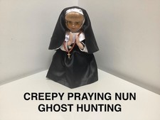 PARANORMAL CREEPY PRAYING NUN