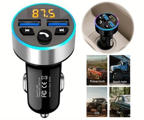 Bluetooth wireless car fm - 5.0,