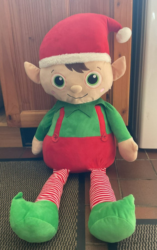 Jumbo plush christmas - christmas, elf