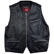 Leather Waistcoat Vintage