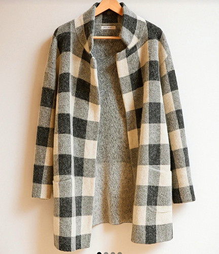 Mango grey black - mango, check