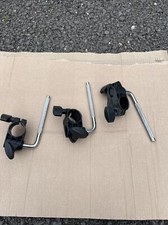 Free P&P. 3 Roland Drum Pad Clamp for Electronic Drum Kit for Td3 Td6 Etc Clamps