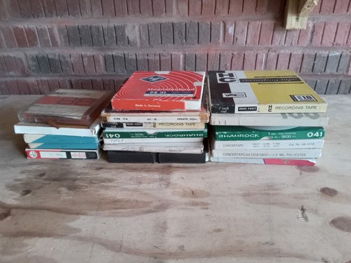 Joblot reel tapes - joblot,