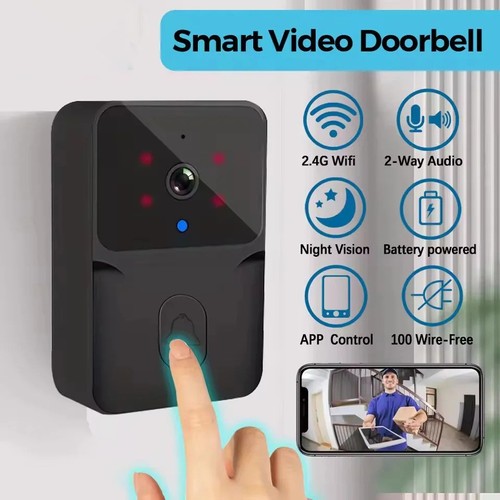Wifi video doorbell wireless - video,