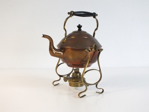Antique copper kettle - antique,