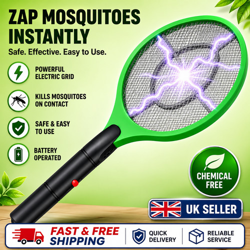 Bug zapper racket fly - bug,