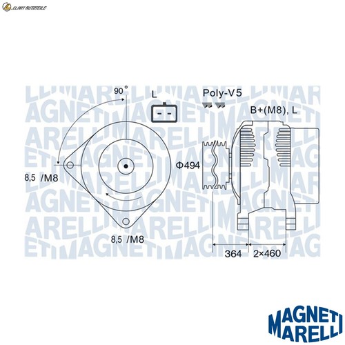 Generator 063731645010 for - generator,