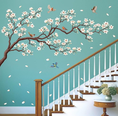 Large white cherry blossom - cherry,
