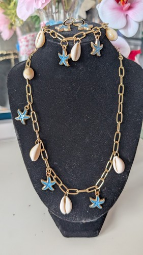 Statement necklace jeweoset - statement,