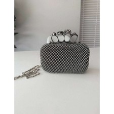 Skull Knuckle Duster Clutch