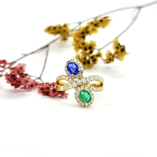 Sapphire emerald diamond - sapphire,,