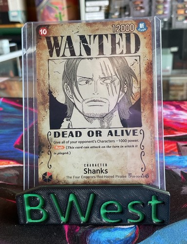 Shanks wanted poster - shanks, sr