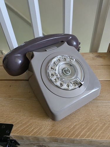 Gpo 1973 brown rotary - gpo,