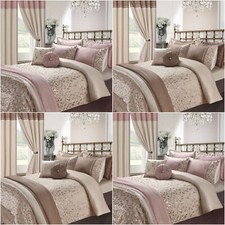 Marie Embroidered Signature Duvet Quilt Covers Bedding Sets /Curtains /Bedspread
