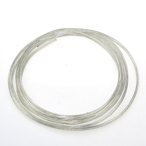 Transparent wires core - transparent, 2-core