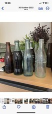 9 x VERY OLD COCA-COLA BOTTLES