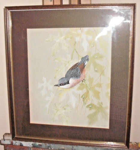 Original gouache watercolour - gouache,