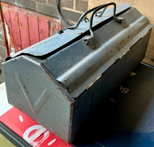 Vintage metal tool - , box