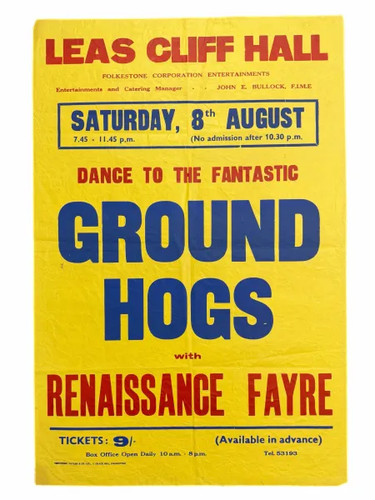 The groundhogs leas cliff - leas, hall