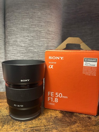 Sony 50mm af prime - sony, f1.8
