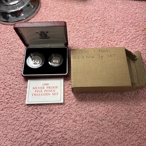 Royal mint silver proof - royal, 5p