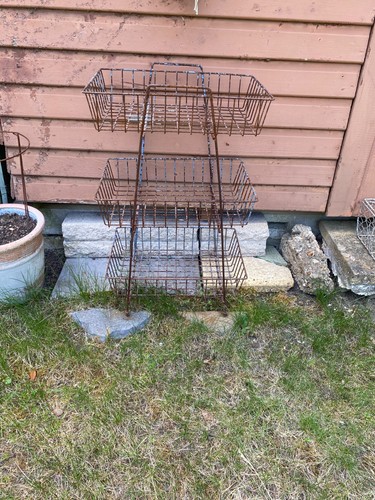 Wire tier vegetable rack - 3-tier,