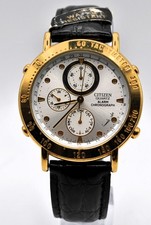 Citizen Chronograph alarm gold
