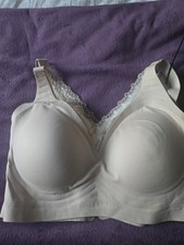 QVC - Rhonda Shear Gel Bra. 2 x Nude. Size XL