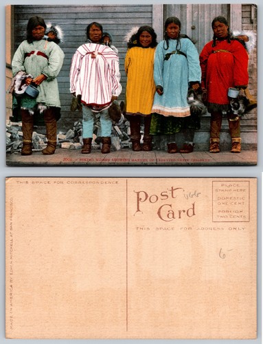 Inuit women children winter - women,