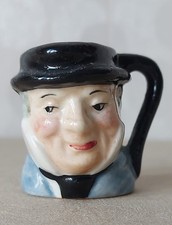 Miniature Capt Cuttle Hand Painted Toby Jug Artone, England