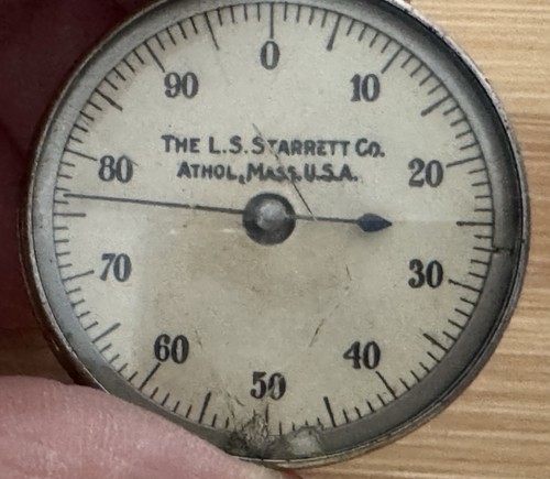 Starrett shim gauge - s., co