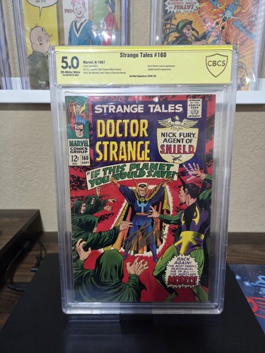 Stan lee signed strange tales - stan,