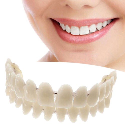 Smile snap false teeth - snap, on