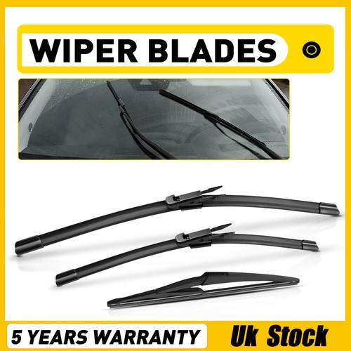 3pcs front and rear wiper - and,