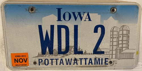 Vanity wdl license plate - license,