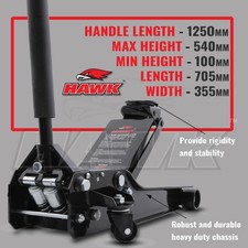 HAWK 3 T TONNE QUICK LIFT LOW