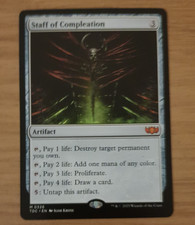 Staff of Compleation MTG NM Regular Commander Tarkir Dragonstorm Magic