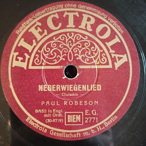 Paul robeson negerwiegenlied - paul,