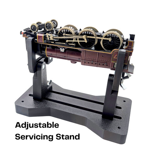 Model train service - train, stand