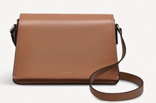 RADLEY BROWN LEATHER HANDBAG SHOULDER CROSS BODY BAG NEW!!!