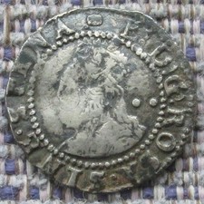 ELIZABETH I  silver halfgroat